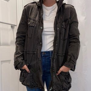 Aritzia by Talulua Slate Trooper Jacket